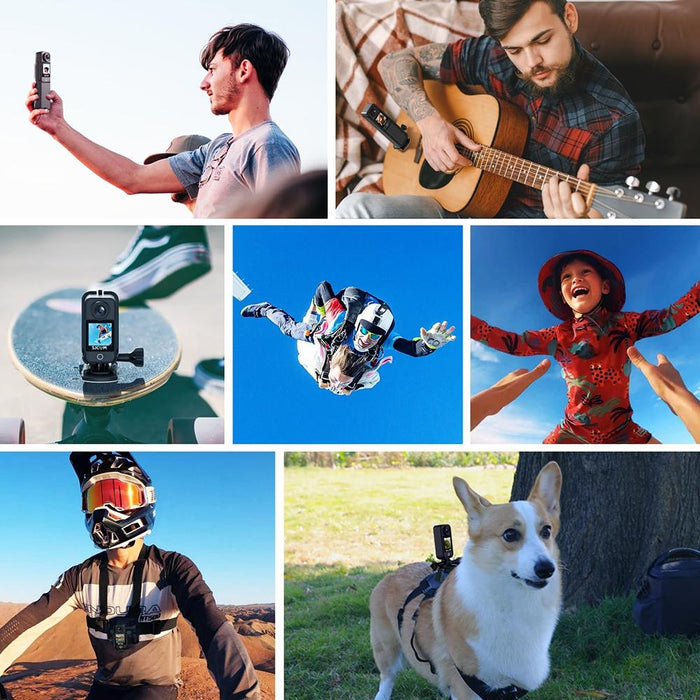 Waterproof 4K / 30Fps 5G / 2.4G Hd Night Video Outdoor Riding Camera