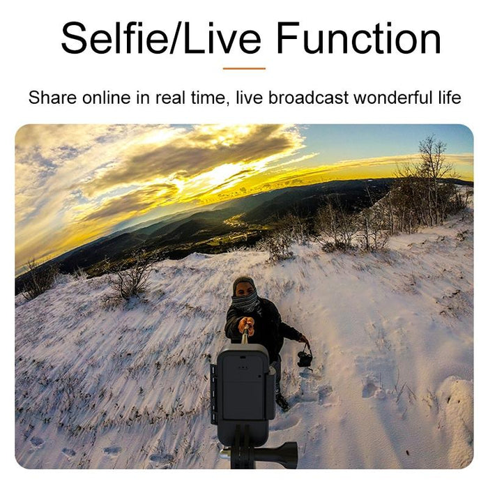 Waterproof 4K / 30Fps 5G / 2.4G Hd Night Video Outdoor Riding Camera