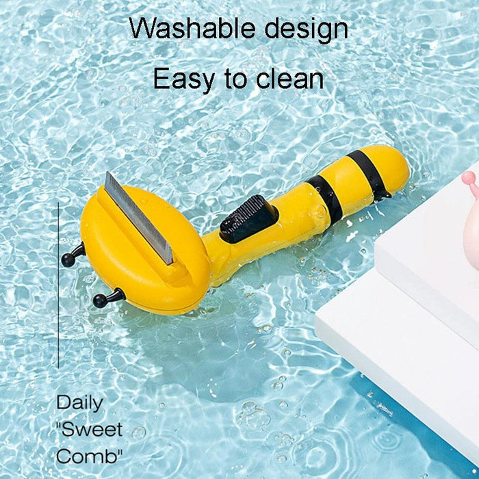 Pet Hair Comb For Cats Knot Removal & Thinning Pink