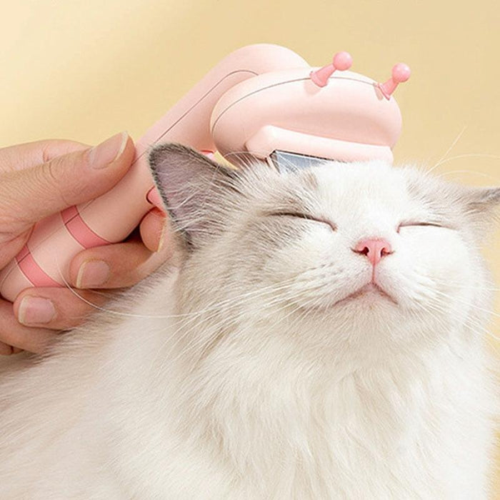 Pet Hair Comb For Cats Knot Removal & Thinning Pink