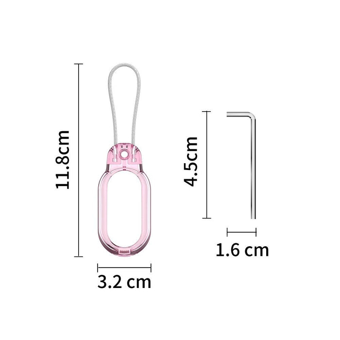 Smarttag2 Loss Prevention Pc Case With Wire Lock Black