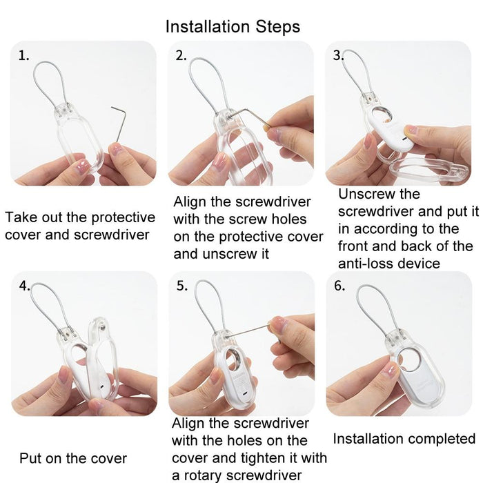Smarttag2 Loss Prevention Pc Case With Wire Lock Black