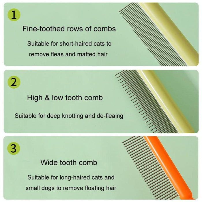 Long Hair Detangling Comb For Cats And Dogs