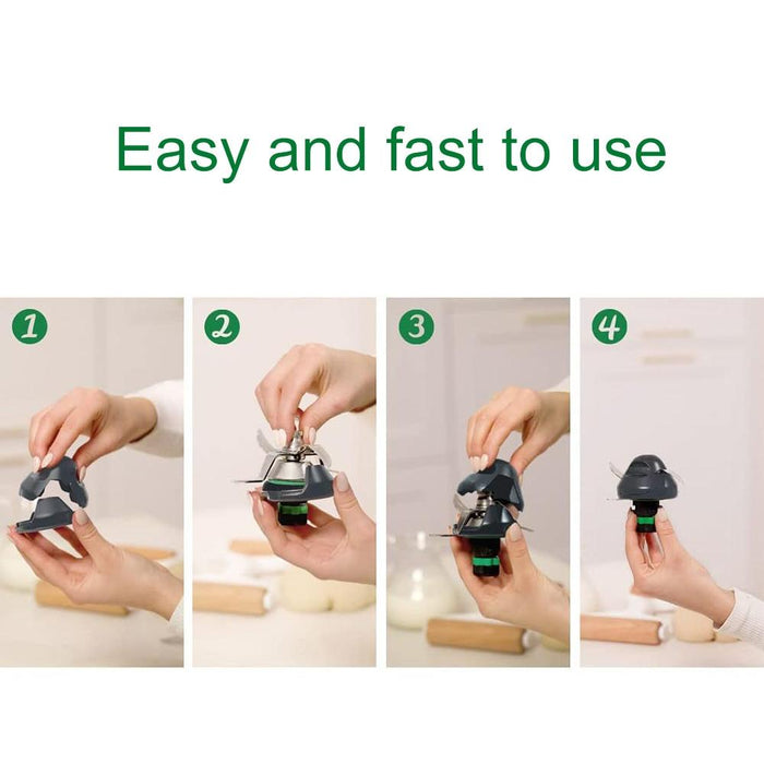 Kneading Dough Blade Cover For Thermomix Tm5 / Tm6 Black