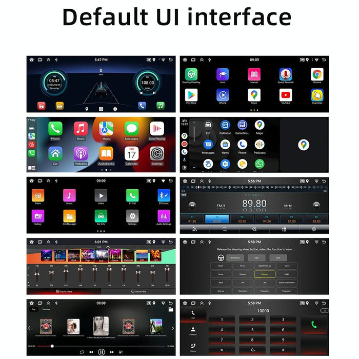 Universal Bluetooth Car Radio With Android Navigation - 1 + 32G Memory