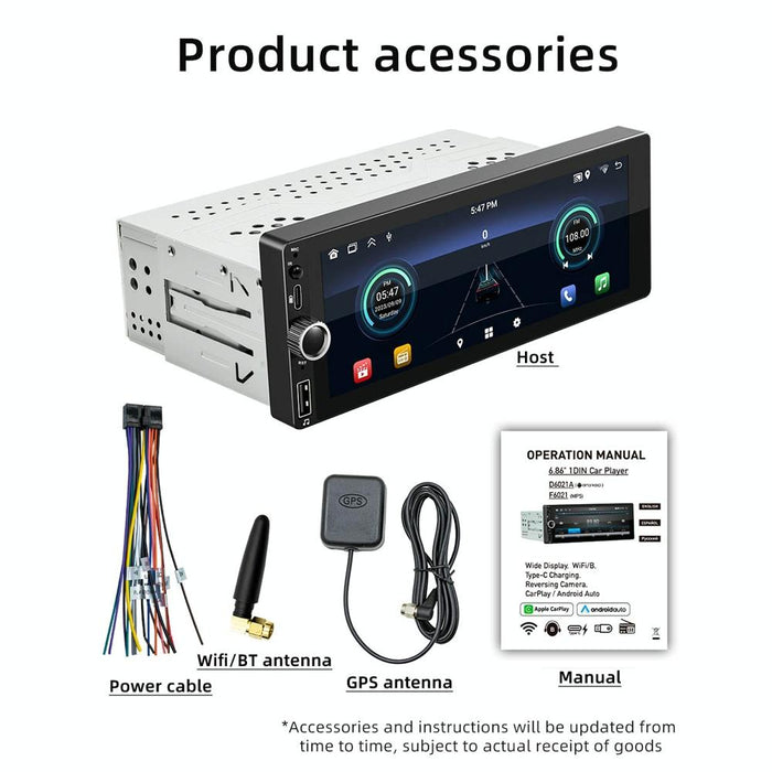 Universal Bluetooth Car Radio With Android Navigation - 1 + 32G Memory