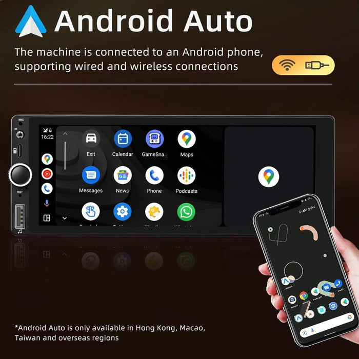 Universal Bluetooth Car Radio With Android Navigation - 1 + 32G Memory