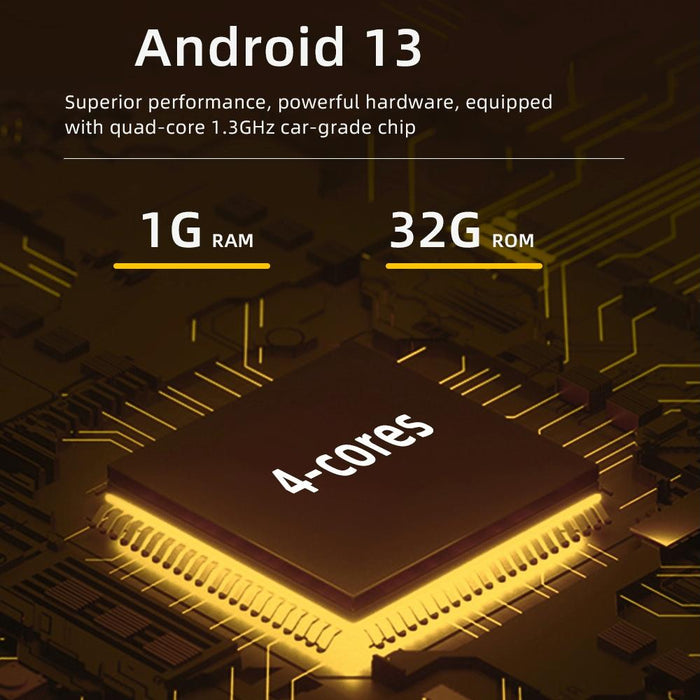 Universal Bluetooth Car Radio With Android Navigation - 1 + 32G Memory