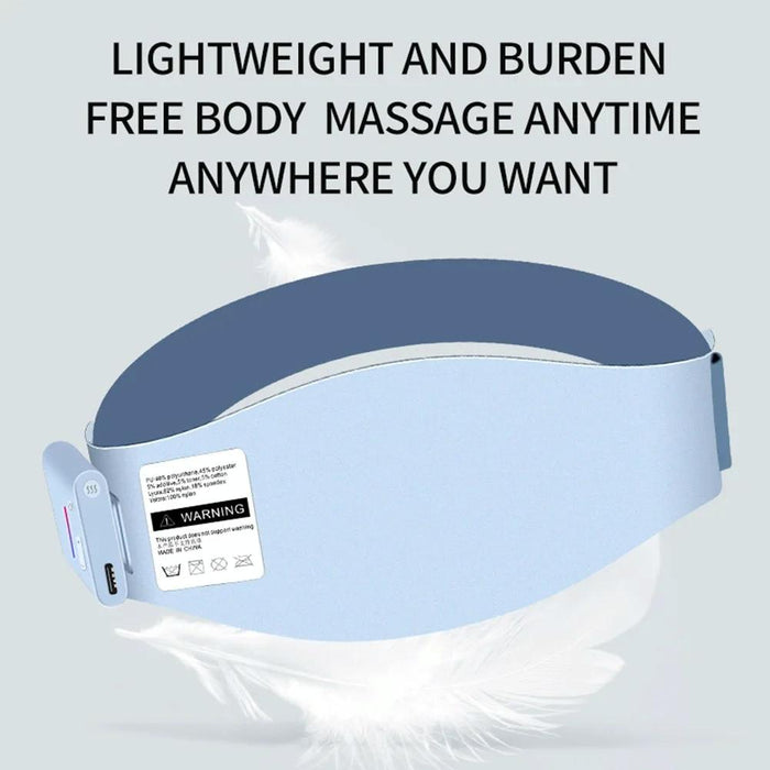 Ems Abdominal Massager For Waist Pain Relief Lake Blue