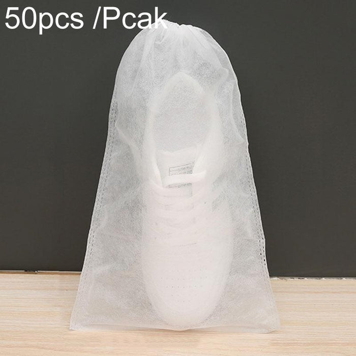 Thickened Non Woven Shoe Storage Bag Portable & Sunscreen