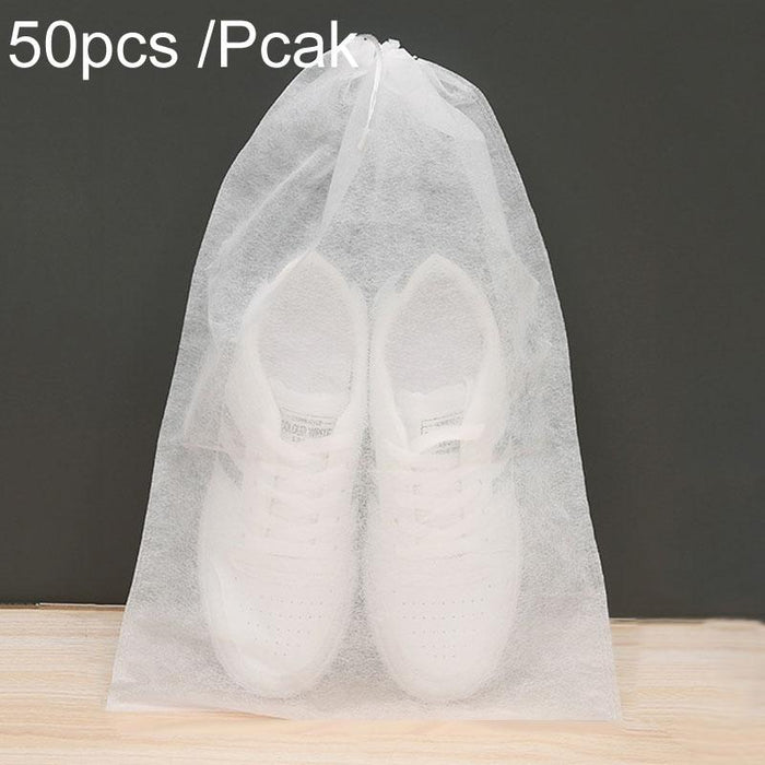 Thickened Non Woven Shoe Storage Bag Portable & Sunscreen