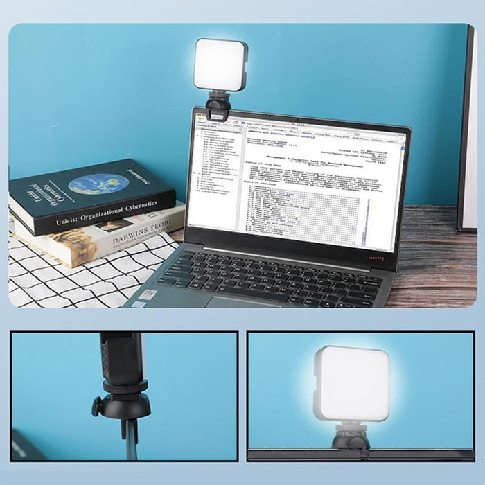 W64 64Leds Video Conferencing Mobile Laptop Live Fill Light Photography Pocket Lamp