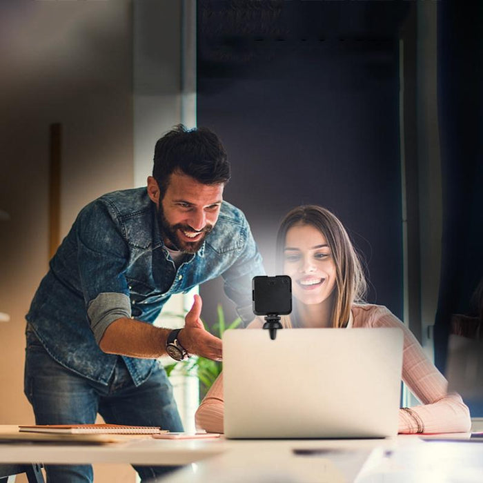 W64 64Leds Video Conferencing Mobile Laptop Live Fill Light Photography Pocket Lamp