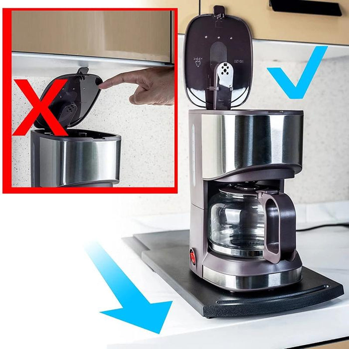 Compact Countertop Tray For Coffee Makers Blenders Mixers