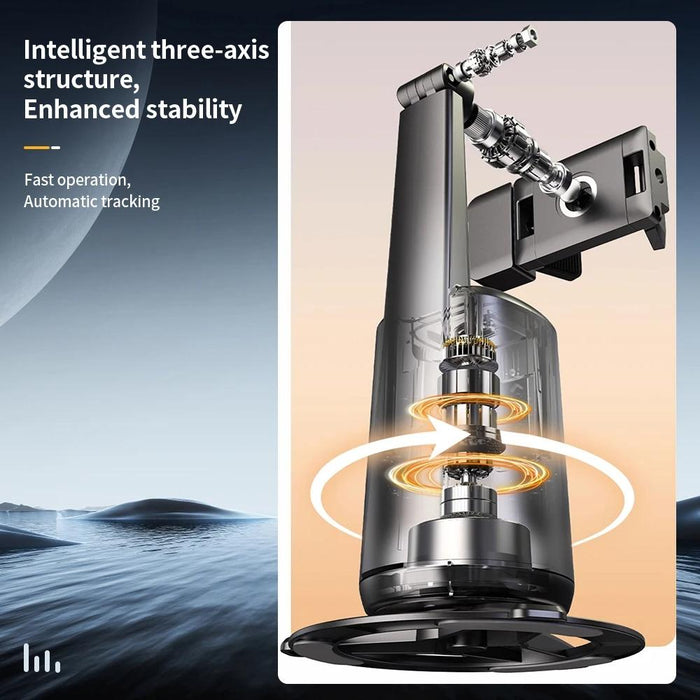 Pixel A200 Auto Tracking Gimbal Stabilizer 360 Degree Rotation Selfie Stick With Fill Light Set 1