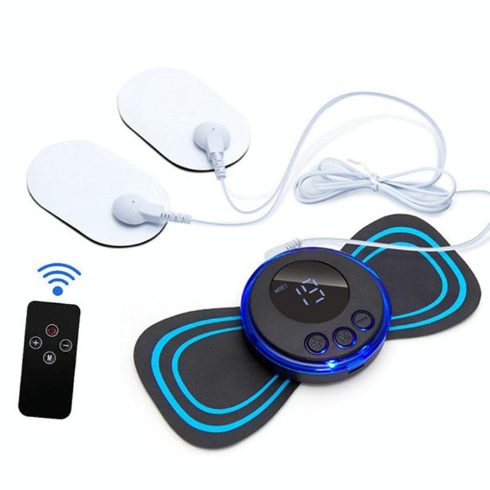 2-In-1 Remote Upgrade Jack For Sc-195B Mini Cervical Massage Stickers Ems Pulse Meridian Therapy Instrument