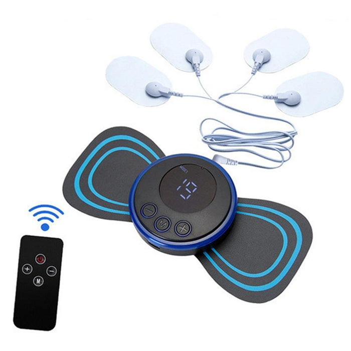 2-In-1 Remote Upgrade Jack For Sc-195B Mini Cervical Massage Stickers Ems Pulse Meridian Therapy Instrument