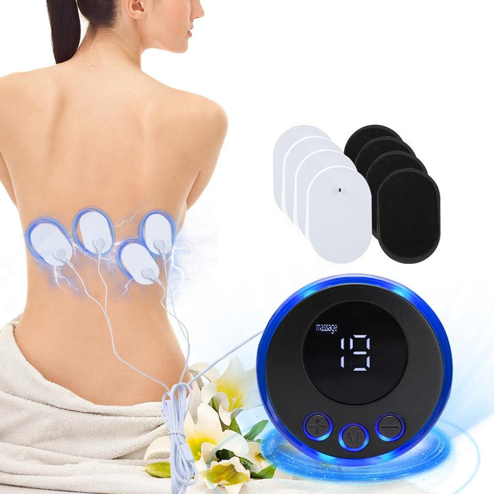 2-In-1 Remote Upgrade Jack For Sc-195B Mini Cervical Massage Stickers Ems Pulse Meridian Therapy Instrument