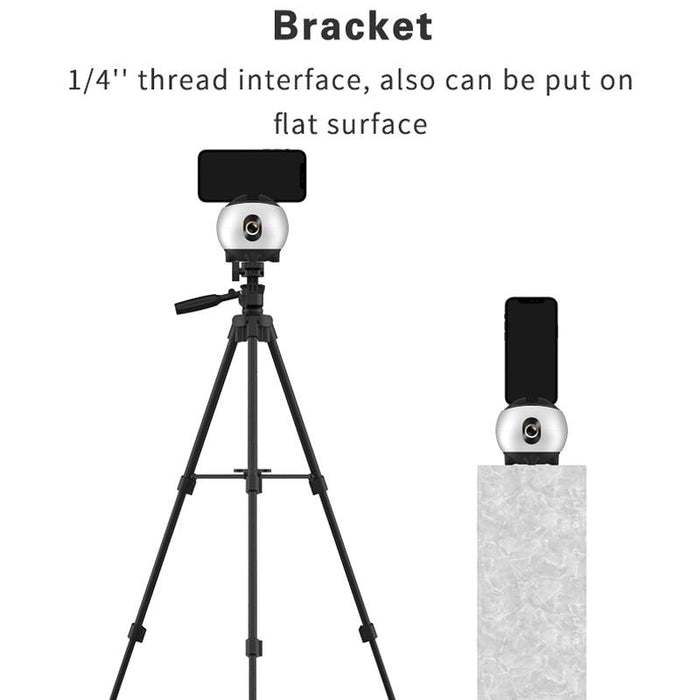 Rechargeable Ai Face Intelligent Follow Shot Gimbal Cell Phone Live Streaming Video Stabilizer