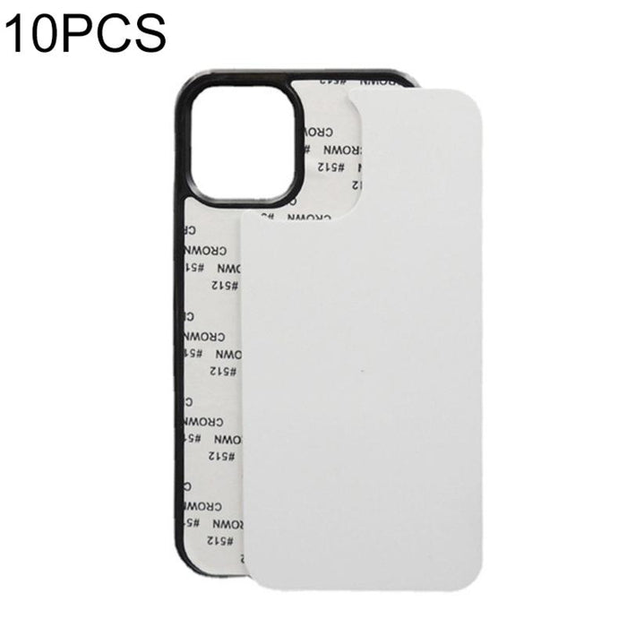 For Iphone 15 10Pcs 2D Blank Sublimation Phone Case