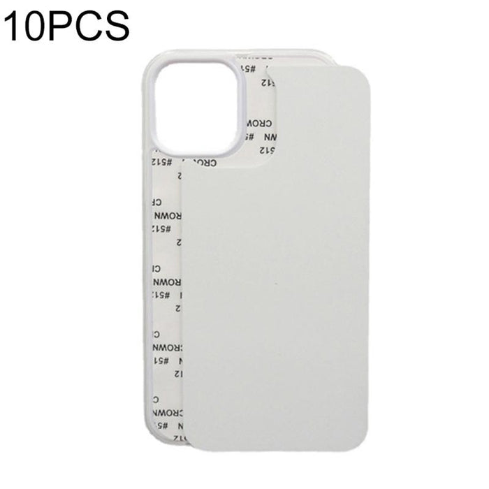For Iphone 15 10Pcs 2D Blank Sublimation Phone Case