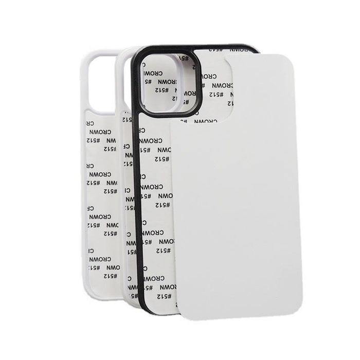 For Iphone 15 10Pcs 2D Blank Sublimation Phone Case