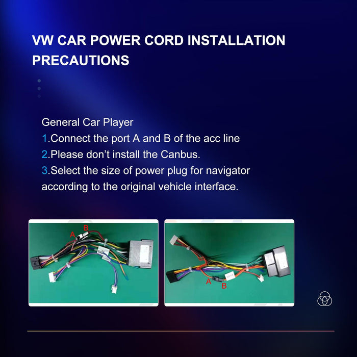 2 + 64G Carplay Android Navigation For Vw / Skoda - Reversing Camera - Large Screen