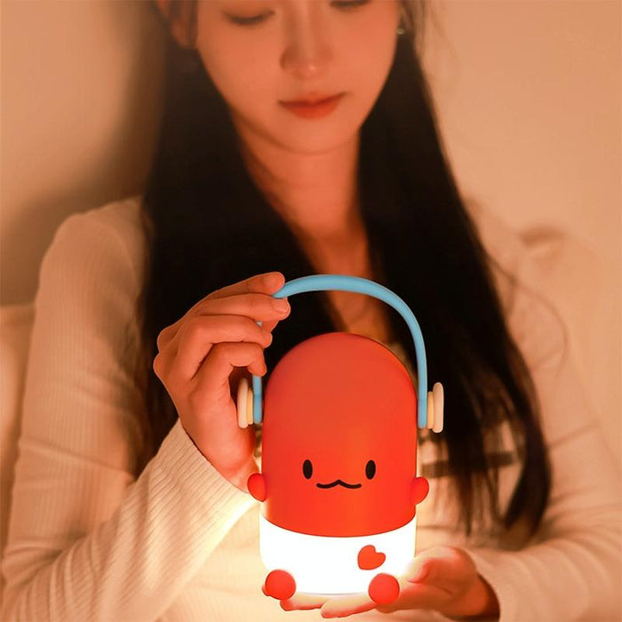 Icarer Angel Wings Handheld Night Light Cute Cartoon Shape Warm Light