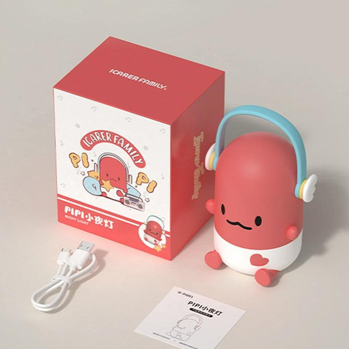 Icarer Angel Wings Handheld Night Light Cute Cartoon Shape Warm Light