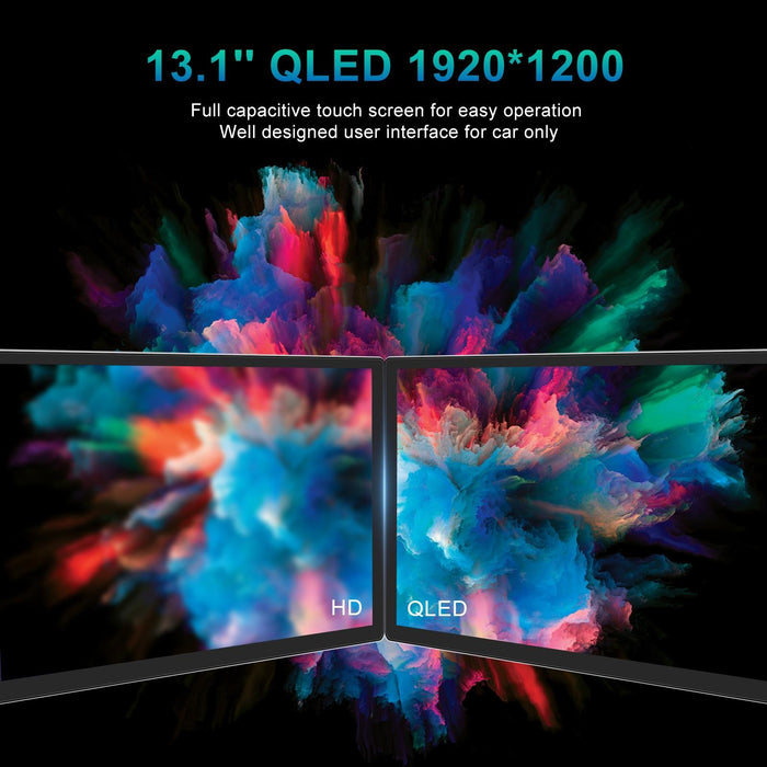 13.1 Inch Android Car Navigator - 4 + 64G - Universal Map - Carplay - Reverse Camera