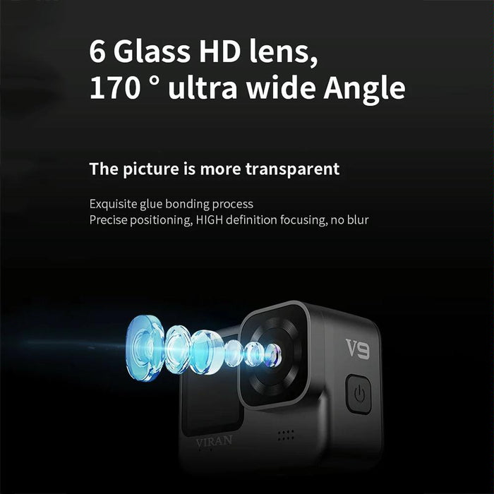 4K Dual Screen Diving Action Camera