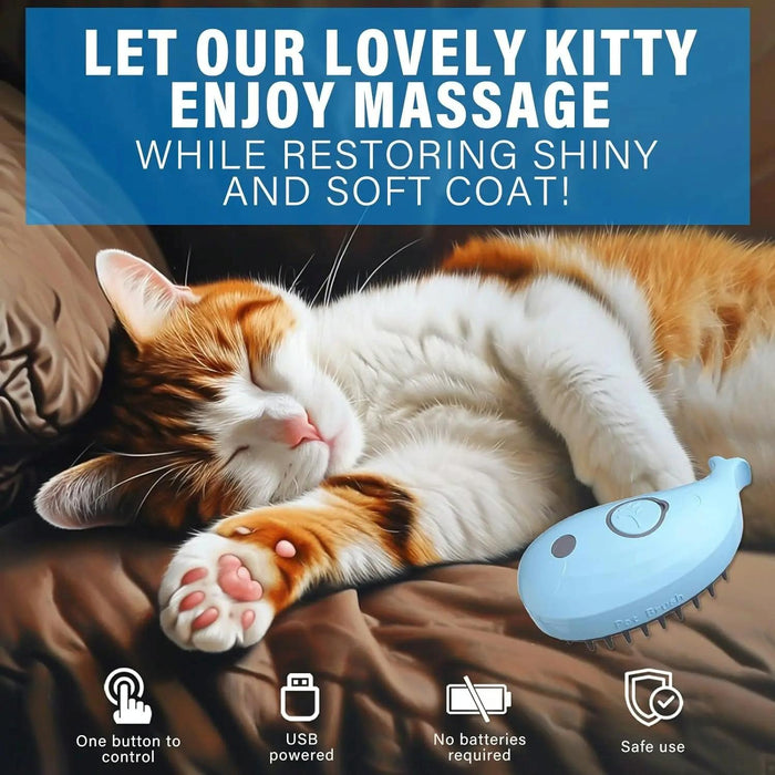 Steamy Pet Grooming Comb