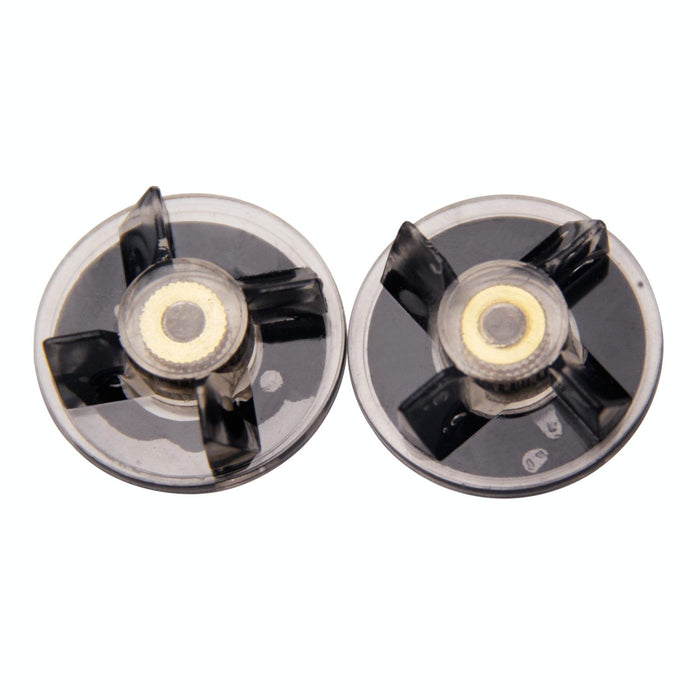 2Pcs Blender Juicer Base Gear Blade Replacement For Magic Bullet 250W Black