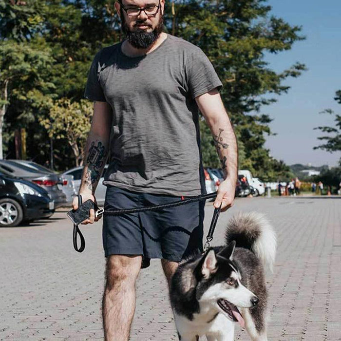 Pet Vehicle Safety Leash 2.5 X 150Cm Multifunctional Black