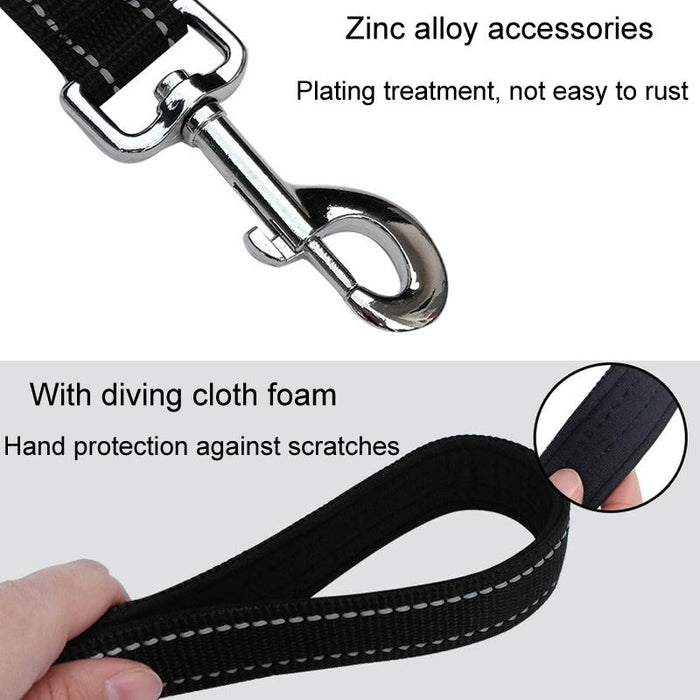 Multifunctional Dog Walking Leash Black