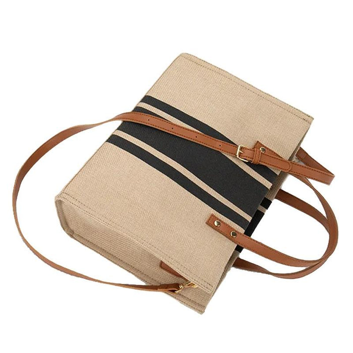 Large Canvas Crossbody Bag For Women Black