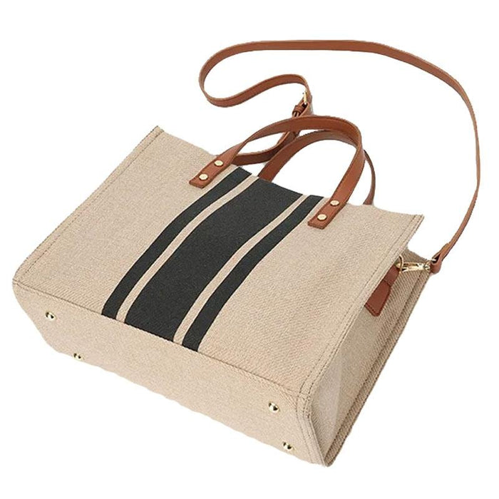 Large Canvas Crossbody Bag For Women Black