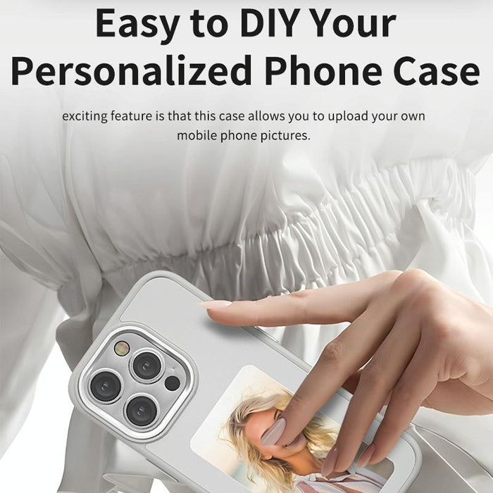 For Iphone 15 Nfc Four-Colour E-Ink Screen Diy Phone Case