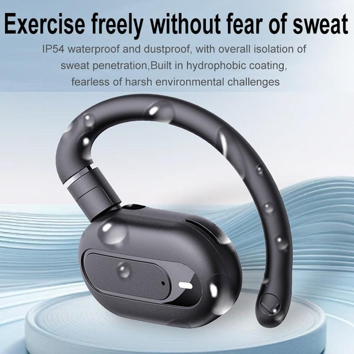 Hanger Type Stereo Outside Sound Bluetooth Earphones With Charging Bin