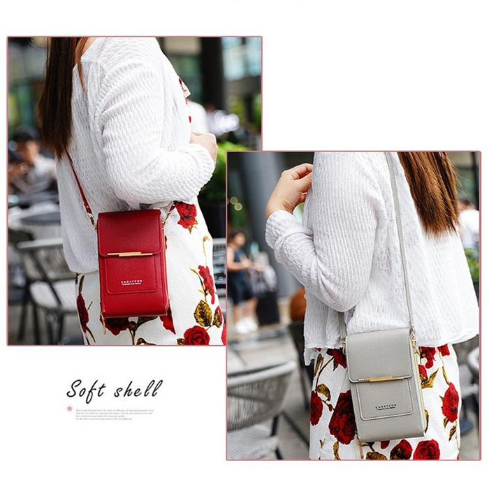 Multifunctional Touch Screen Crossbody Bag