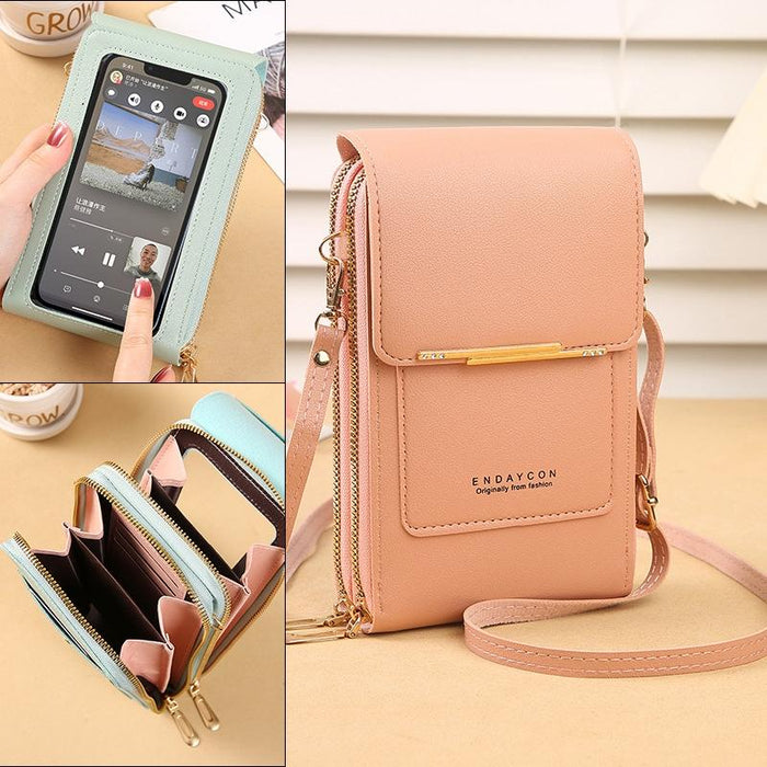 Multifunctional Touch Screen Crossbody Bag