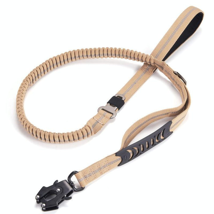 Reflective Shock Absorbing Bungee Leash For Medium / Large Dogs