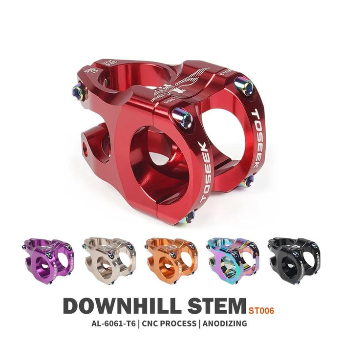 35Mm Colourful Alloy Stem For Bike Modification