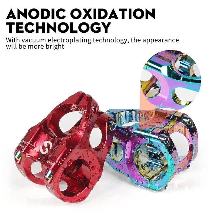 35Mm Colourful Alloy Stem For Bike Modification