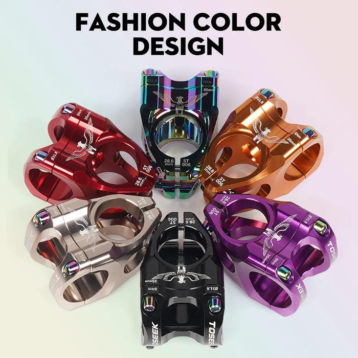 35Mm Colourful Alloy Stem For Bike Modification