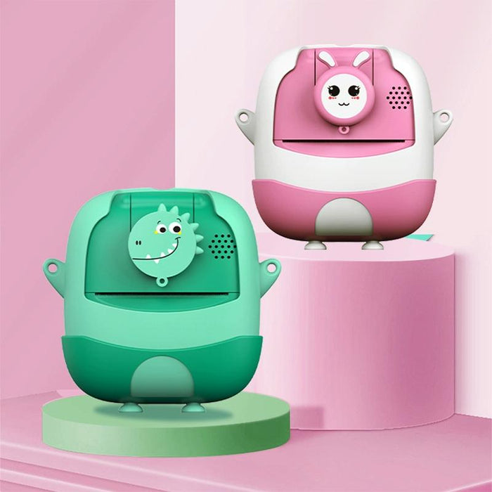 A19B 2.0-Inch 720P Hd Reversible Camera Cartoon Children Mini Digital Printing Camera