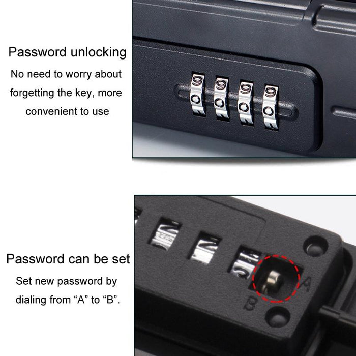 Waterproof Beach Pool Phone Key Safe Outdoor Password Box