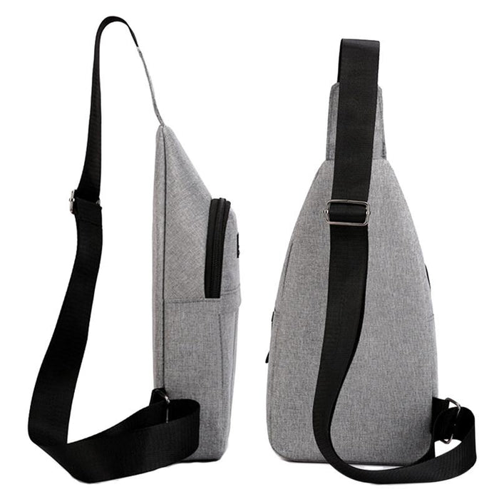 Canvas Crossbody Chest Bag For Men