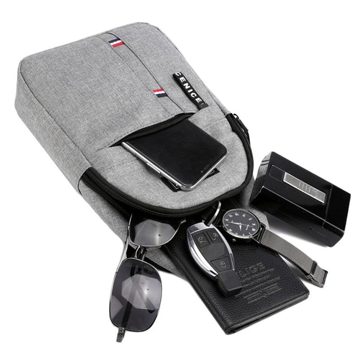 Canvas Crossbody Chest Bag For Men