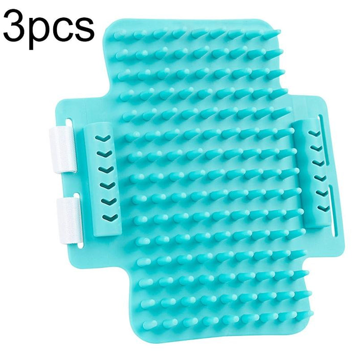 3 Piece Pet Leg Hair Massage Brush For Cats